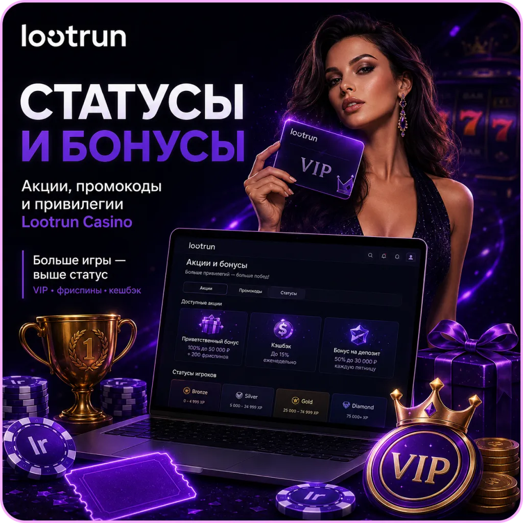 lootrun официальный приветственный бонус