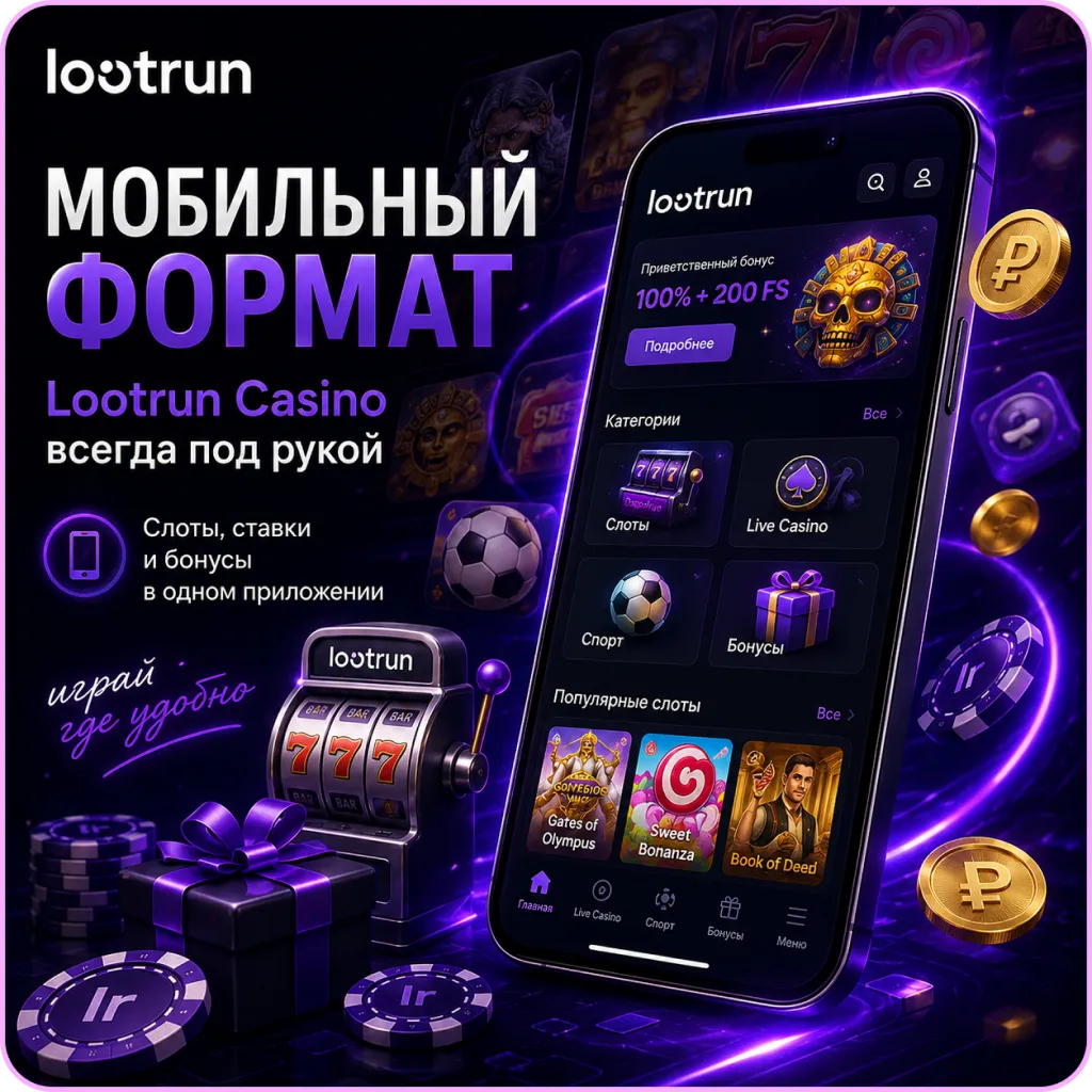 lootrun casino вход на мобильном